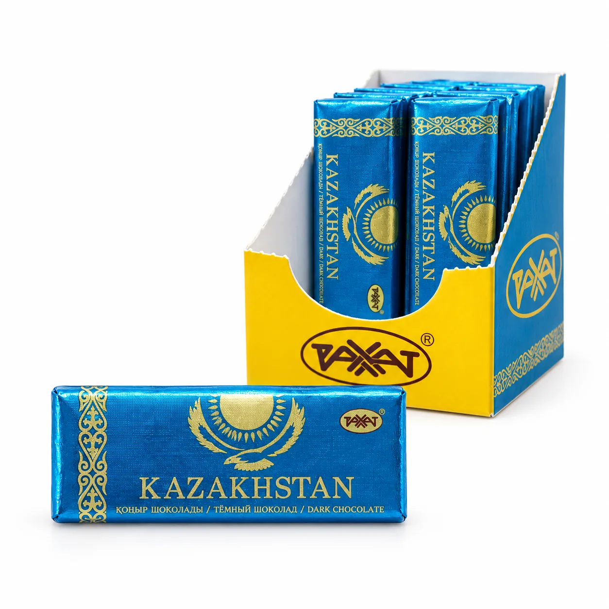 Шоколад тёмный «Казахстан» Rahat