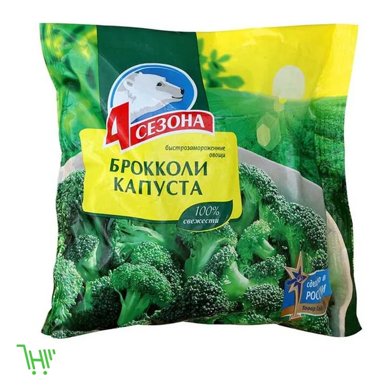 4 сезона овощи/брокколи 400 г
