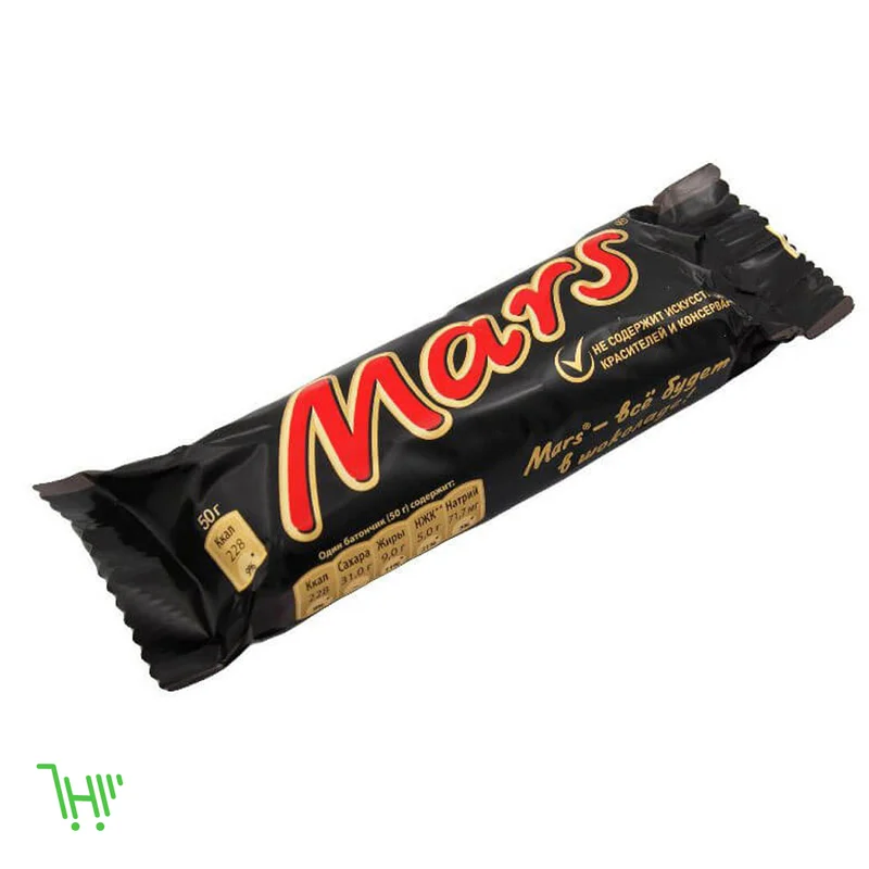 Батончик Шоколадный  "Mars" Max 50Г