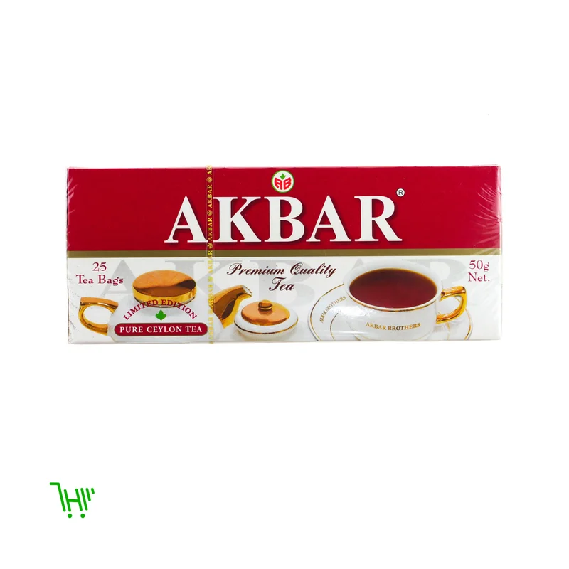 Чай Акбар черный 25п