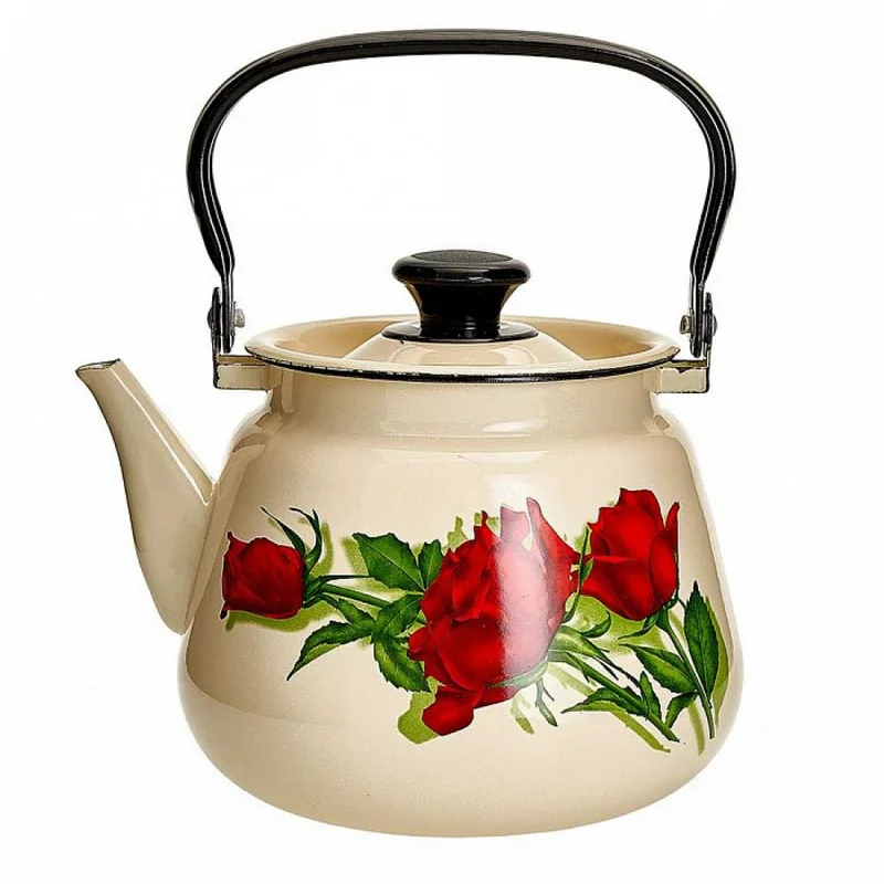 Чайник кон. с мет.р. (слоновая) 3,5л