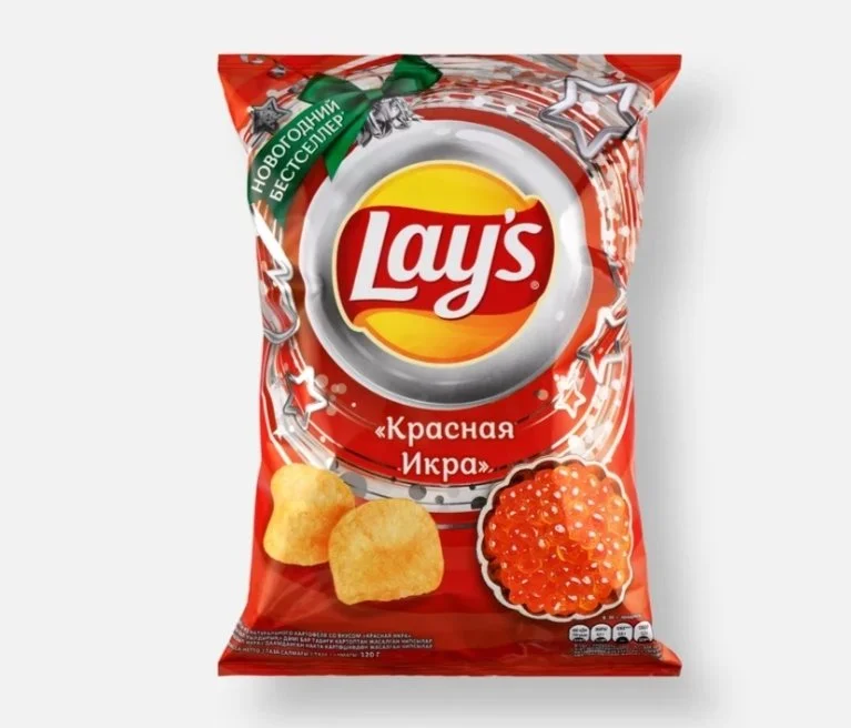 Чипсы картофельные Lay`s Красная икра 120 г