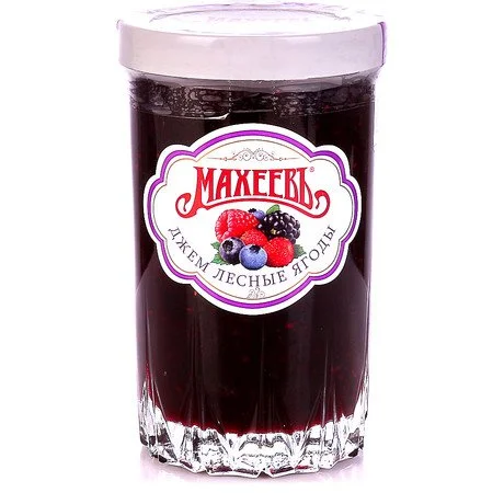 Джем Махеевъ Лесные ягоды, стакан 400 г