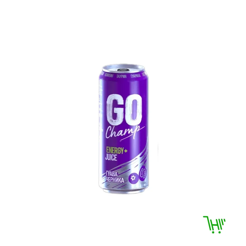 Энергетический напиток, Go Champ, Гуава Черника