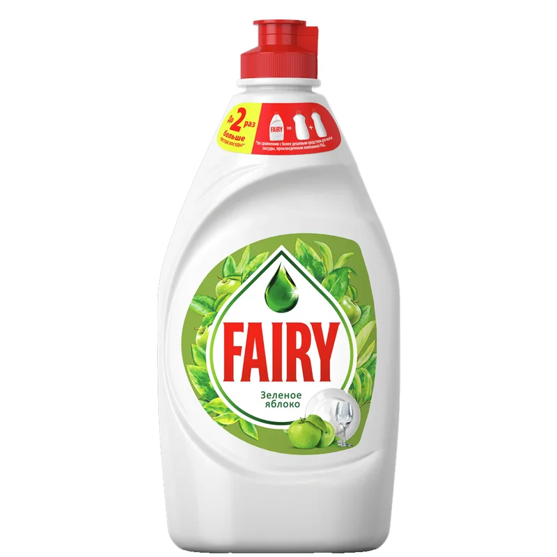 Fairy Средство для мытья посуды Зеленое яблоко, 450 мл