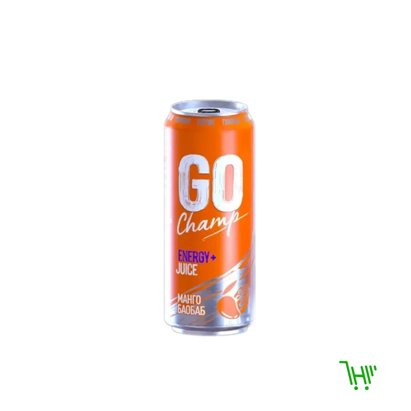 GO  Champ Энергетический напиток МАНГО БАОБАБ