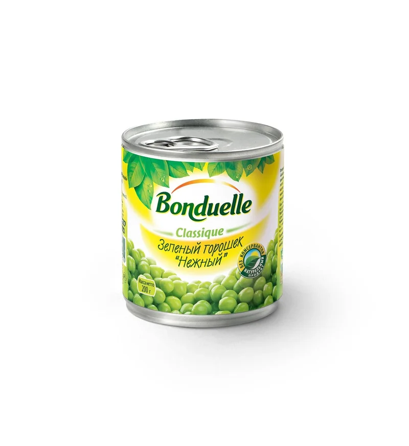 Горошек зеленый Bonduelle classique нежный 200 г