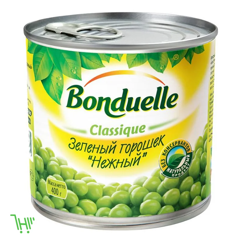 Горошек зеленый Бондюэль 400г