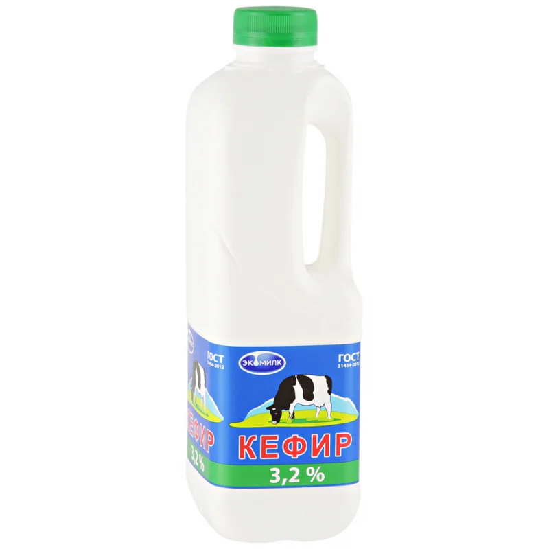 Кефир 2,5%, Экомилк, 900мл