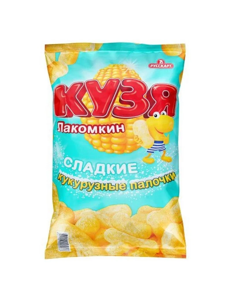 Кукурузные палочки Русскарт "Кузя Лакомкин", 140 г