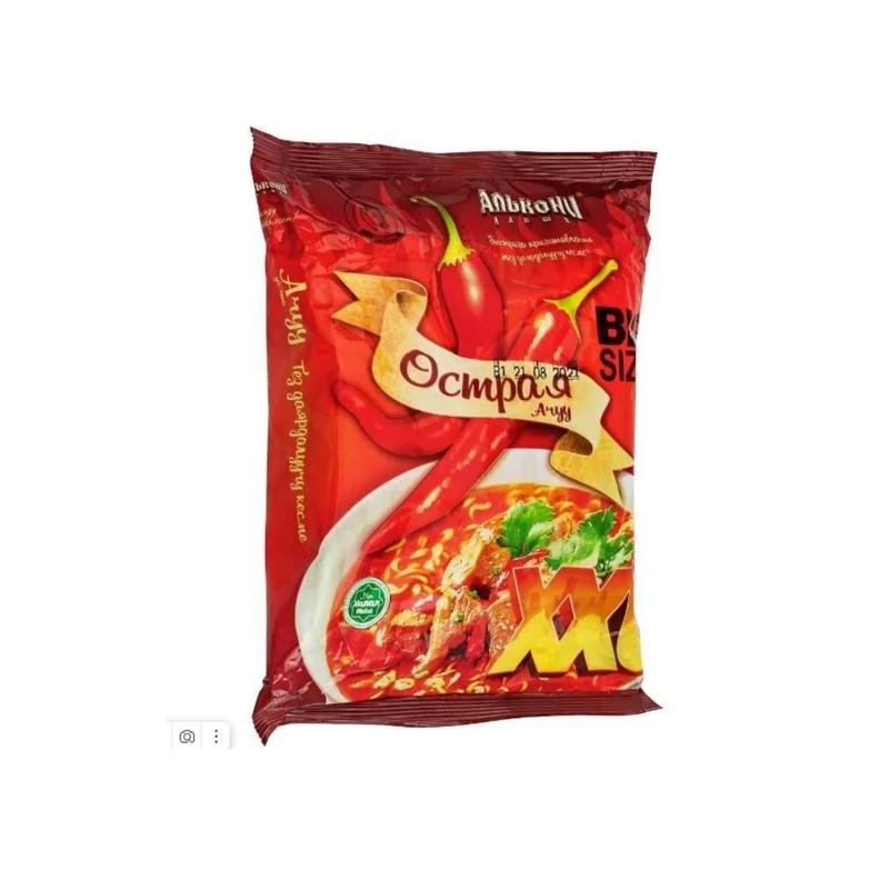 Лапша Алькони говядина острая быстрого приготовления 120 г