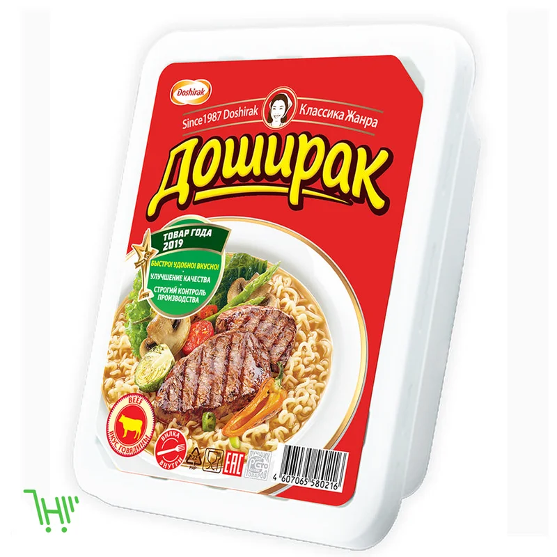 Лапша быстрого приготовления Доширак со вкусом курицы, 90 г