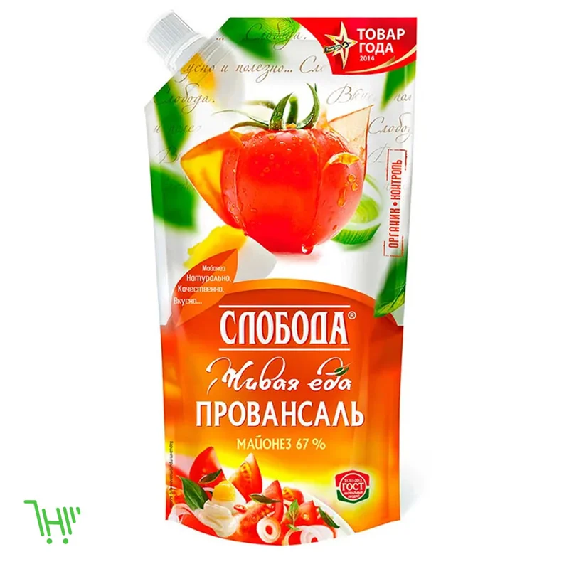 Майонез Слобода Провансаль 67% 200мл
