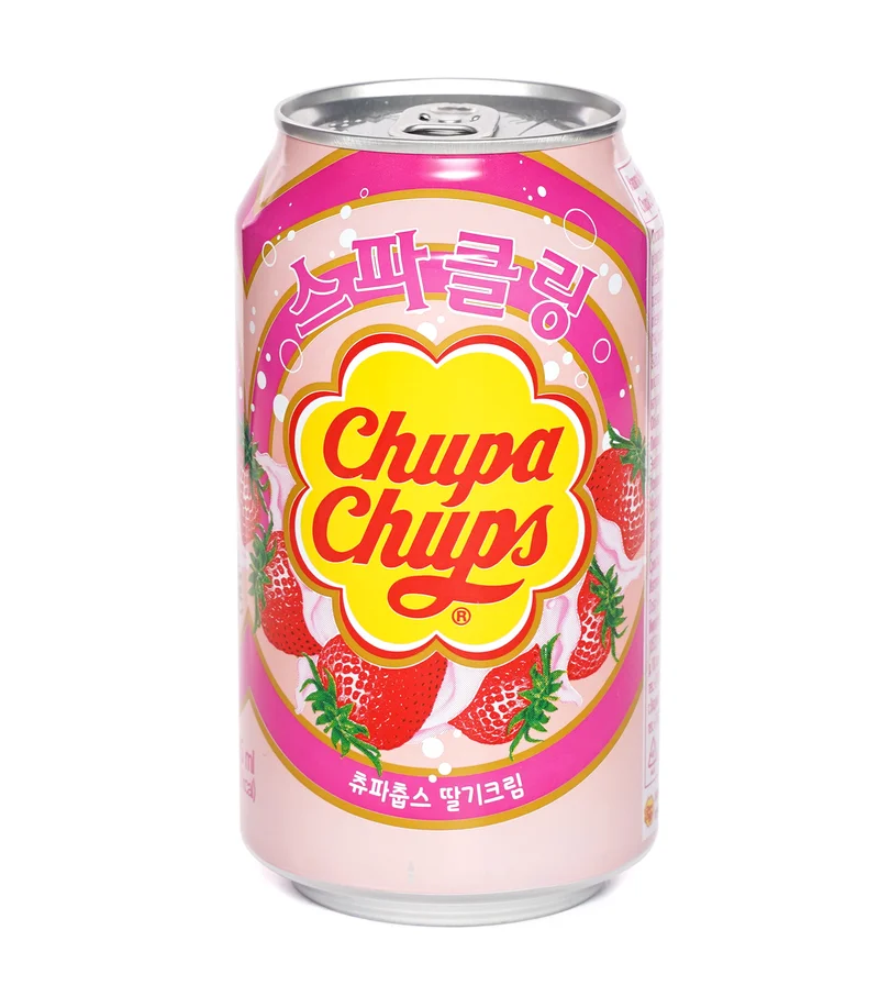 Напиток газированный Chupa Chups Клубника 345 мл