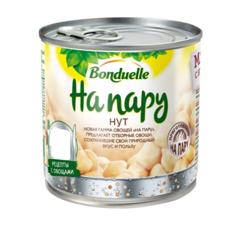 Нут Bonduelle на пару 425 г