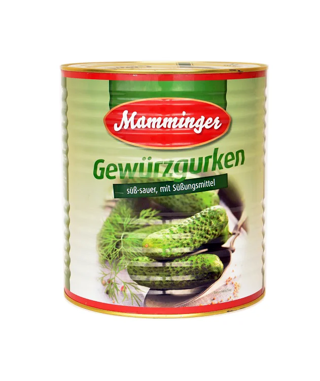 Огурцы Корнишоны маринованные MAMMINGER 10л