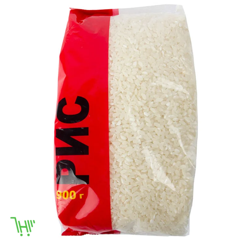 Рис круглозернистый шлифованный  Ривьера 900гр