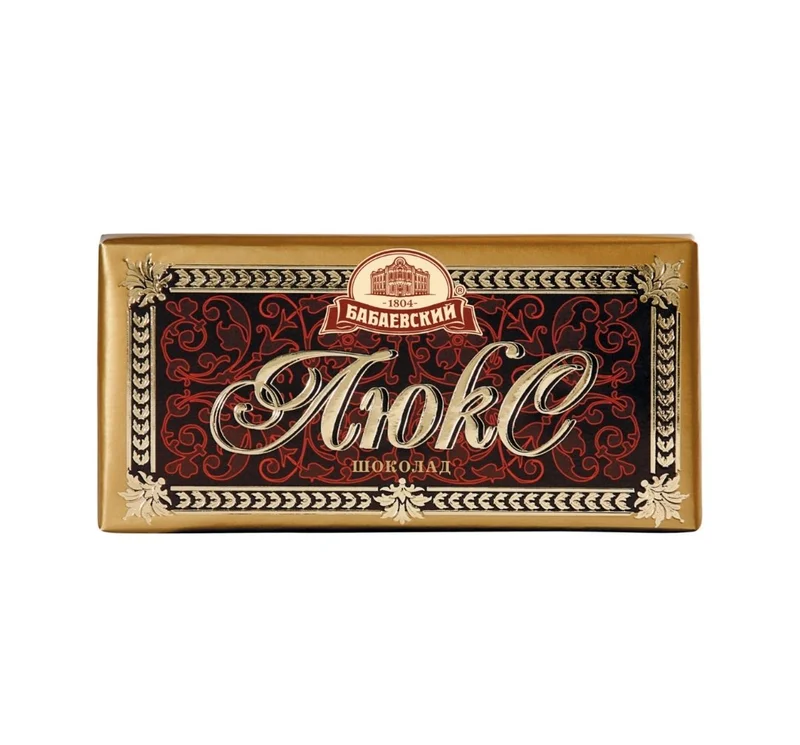 Шоколад Бабаевский лукс, 90гр