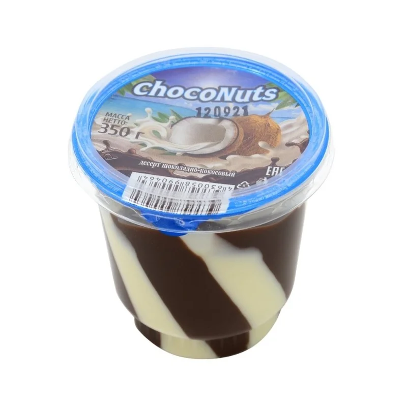 Шоколадная паста ChocoNuts Десерт шоколадно-кокосовый 350гр