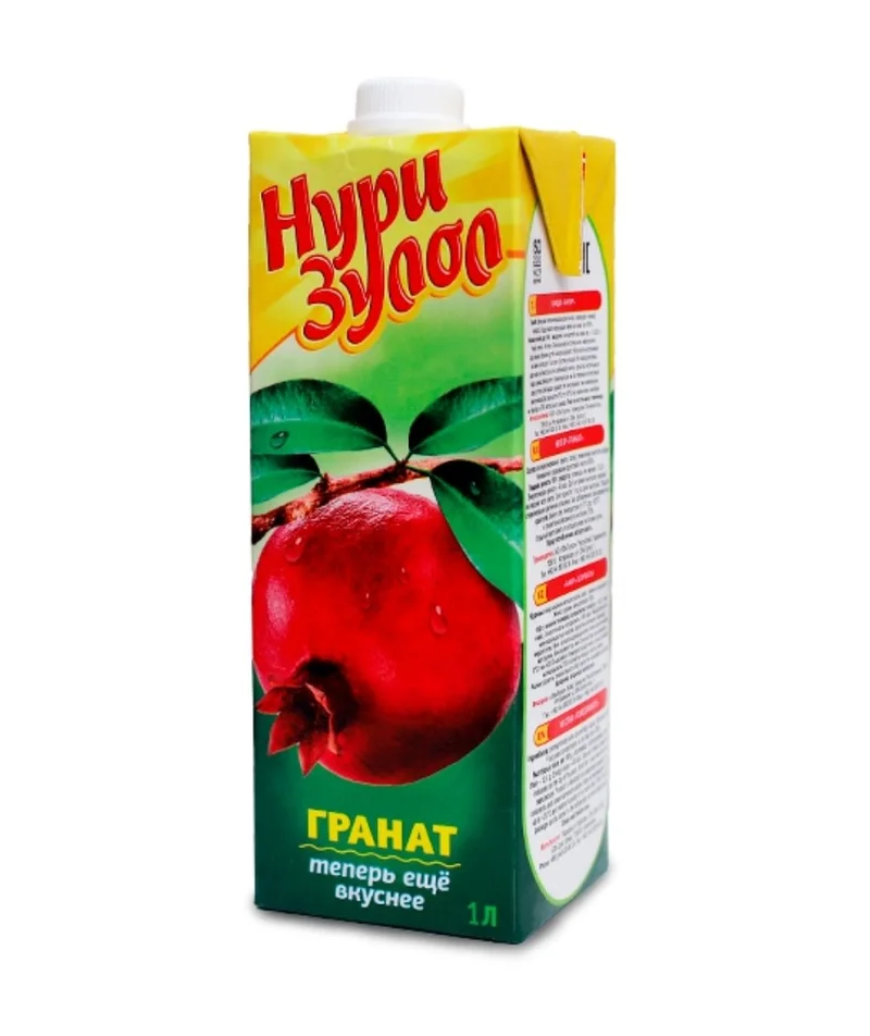 Сок Нури Зулол 1л Нектар Гранат