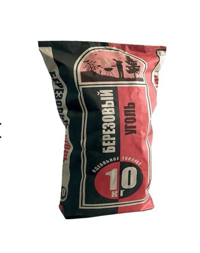 Уголь древесный березовый "Карандаш" 10кг