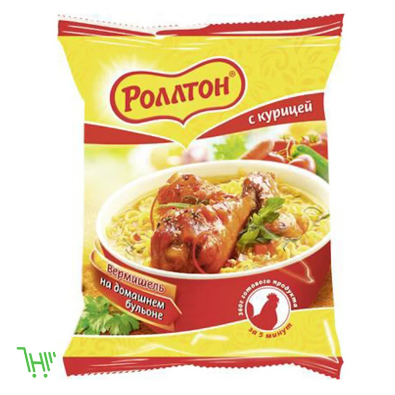 Вермишель б/п Роллтон куриная 60г