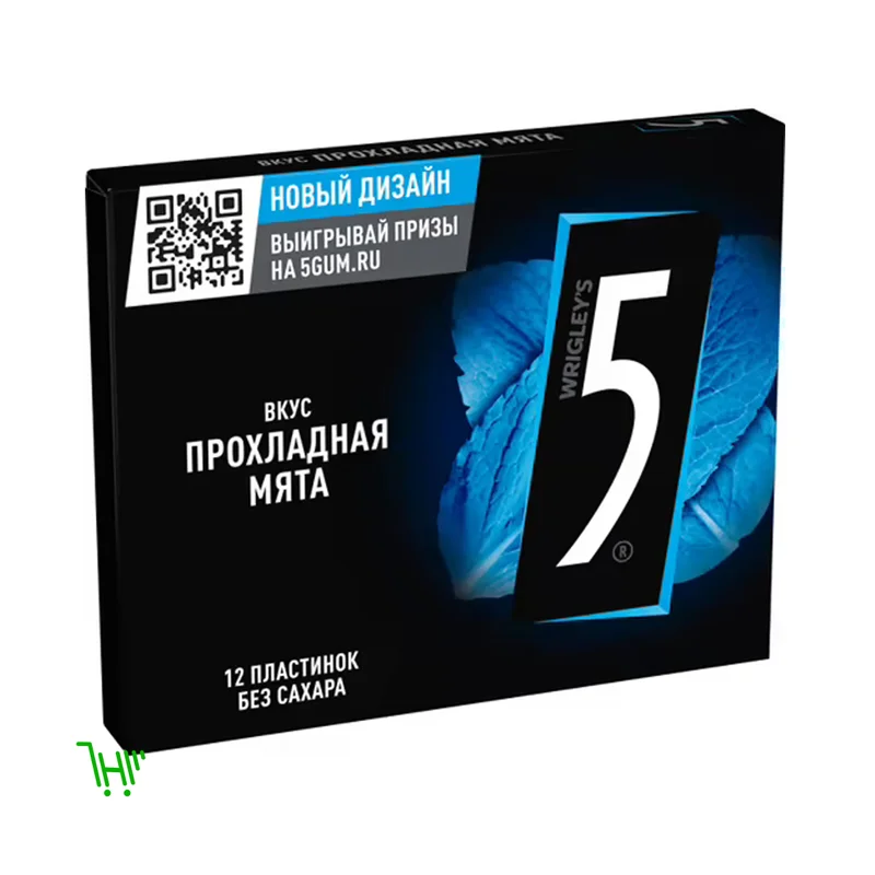 Жевательная резинка Five 5 Frost Прохладная мята